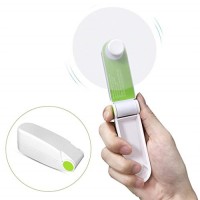 Liping Mini Portable USB Handheld Personal Fans Bladeless Fan Outdoor Home and Travel Computer Laptop Low Power Consumption (Green) - B07FY5VJVB